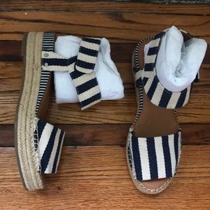 Sarto Espadrille Platform Sandal